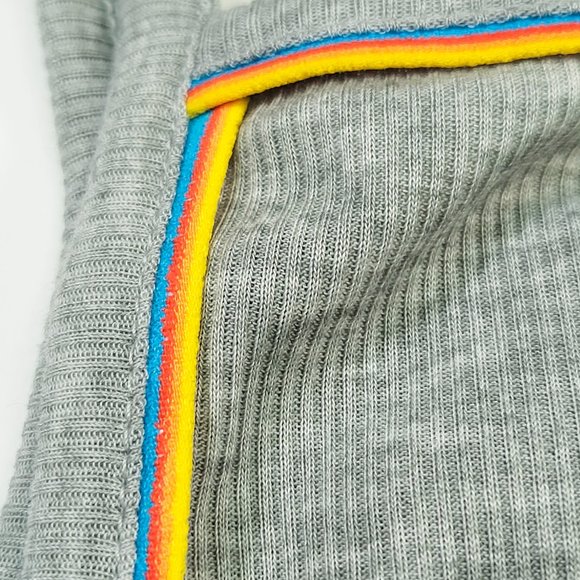 Nike Tank Top Women's Yoga Slim-fit Ribbed Cropped Running Sport Grey CU5344-073 - Picture 3 of 7